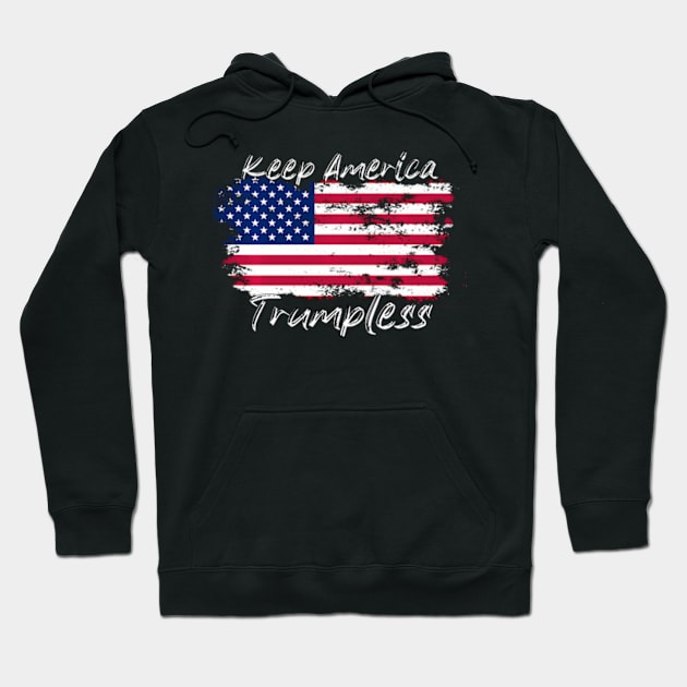 Keep America Trumpless ny -Trump Hoodie by lam-san-dan